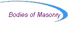 Bodies of Masonry