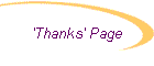 'Thanks' Page