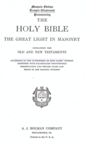 Masonic Bible