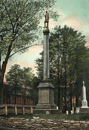 Morgan Monument in Batavia, N.Y.