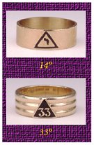 Scottish Rite Rings