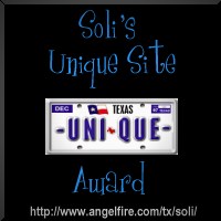 Soli's Unique Site Award